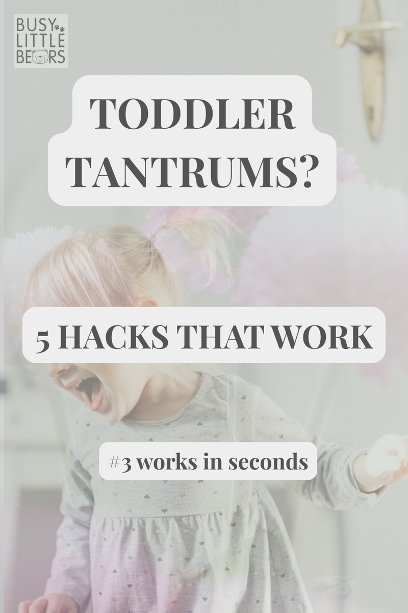 5 Toddler Tantrum Hacks That Actually Work (And Save Your Sanity ...