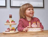 Kids Chocolate Wooden Birthday Cake