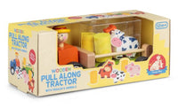 Kids Wooden Pull Along Tractor