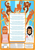 Five Little Monkeys Song Mitt