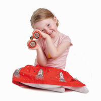 Kids Wooden Safari Adventure Binoculars