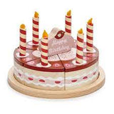 Kids Chocolate Wooden Birthday Cake