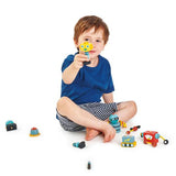 Kids Wooden Robot Construction Set