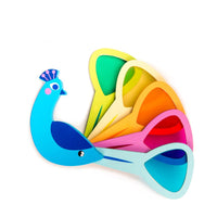 Peacock Colours Sensory and Educational Toy