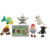 Kids Nursery Rhyme Finger Puppet Story Set