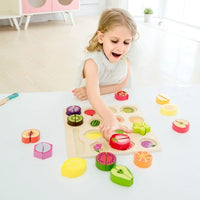 Kids Wooden Cutting Fruit Puzzle