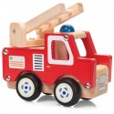 Kids Chunky Wooden Toy Fire Engine