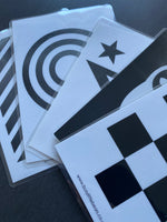 Black and White Contrast Flashcards