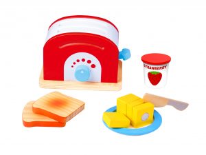 Kids Wooden Toaster Set